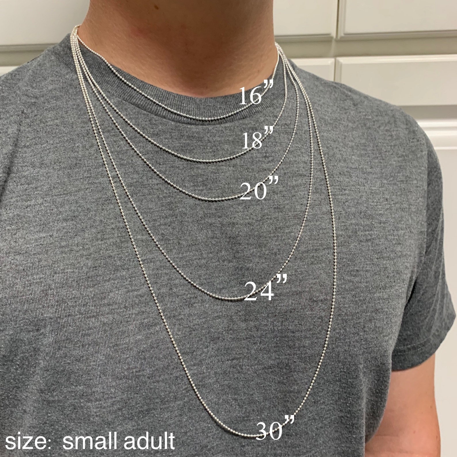 Dog Tag Necklace Handmade Sterling Silver Dog Tags Necklace Etsy