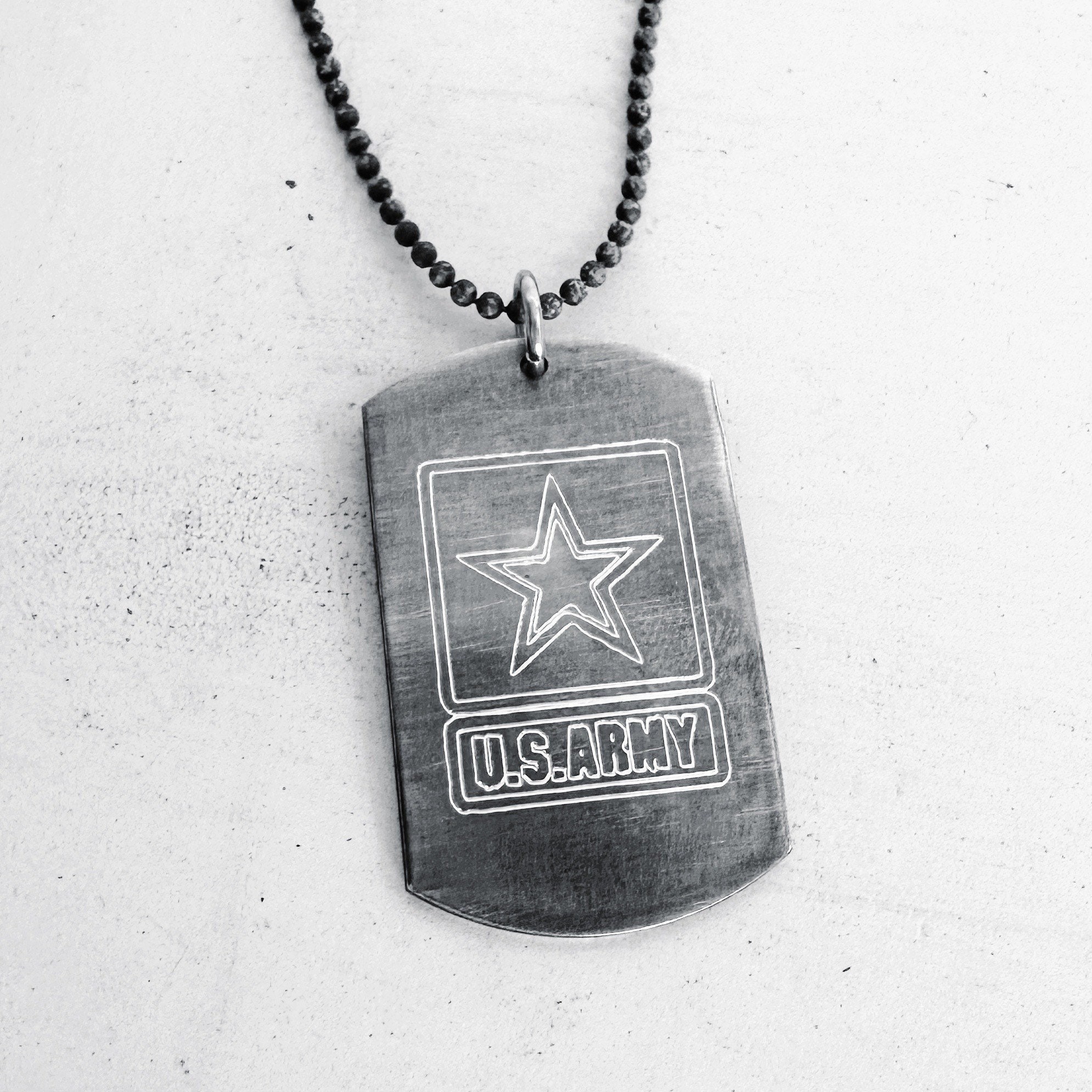 military dog tag necklace - Shop mittag jewelry_fair trade jewelry