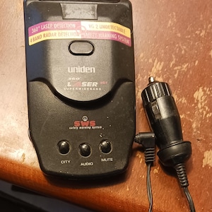 Vintage laser scanner for Auto - Truck - Uniden 360-SST Laser - 4 Band - Radar Detection