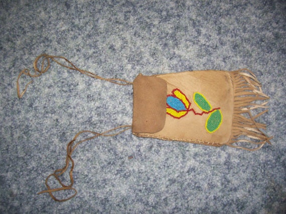 Authentic Native American Beaded Pouch