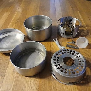 Vintage Backpacking SVEA 123 Swedish Benzolene Camp Stove