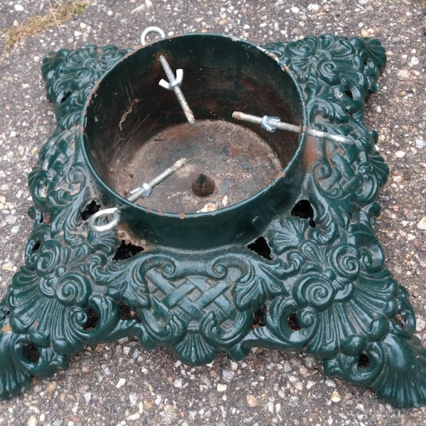 Cast Iron Tree Stand Etsy
