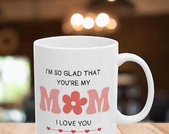 I Love You Mom Mug Wrap, Mother's Day sublimation mug (Digital Download Files)