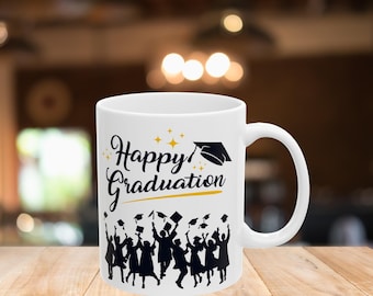 Class of 2025 Mug Wrap: Graduation Coffee Mug Design (Digital Download)