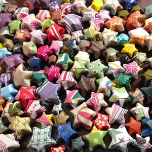 1,000 Origami Lucky Stars Crammed into a Small Flat Rate Box image 6