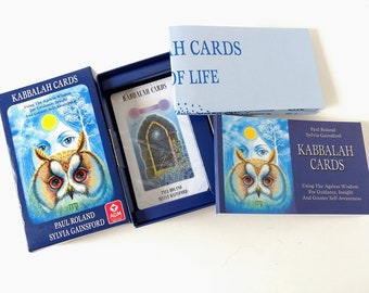Kabbalah Cards Deck and Book Set, Paul Roland, Ancient Wisdom