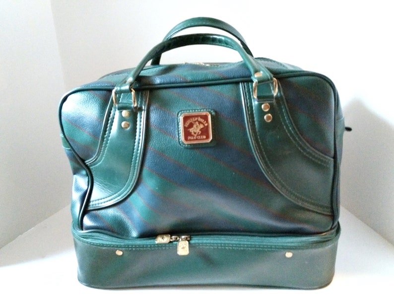 Beverly Hills Sports Polo Club Bag Vintage Man Duffel Double Etsy