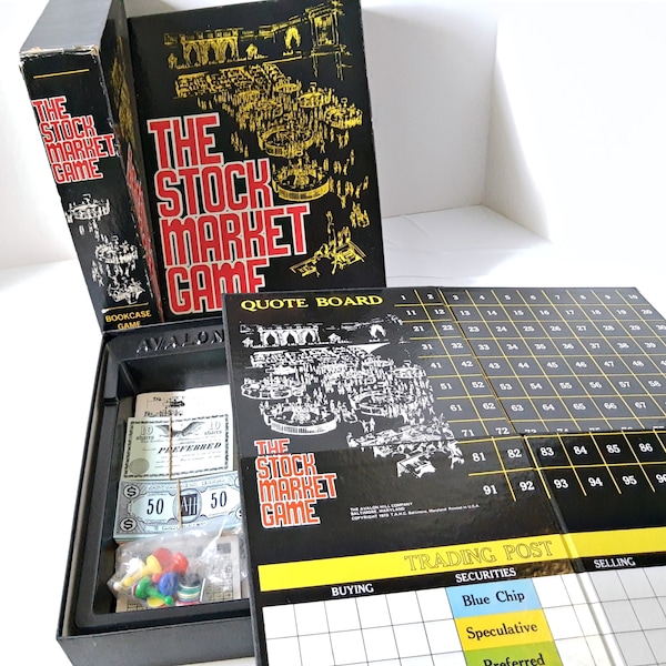 Board Game Stock Market - Etsy