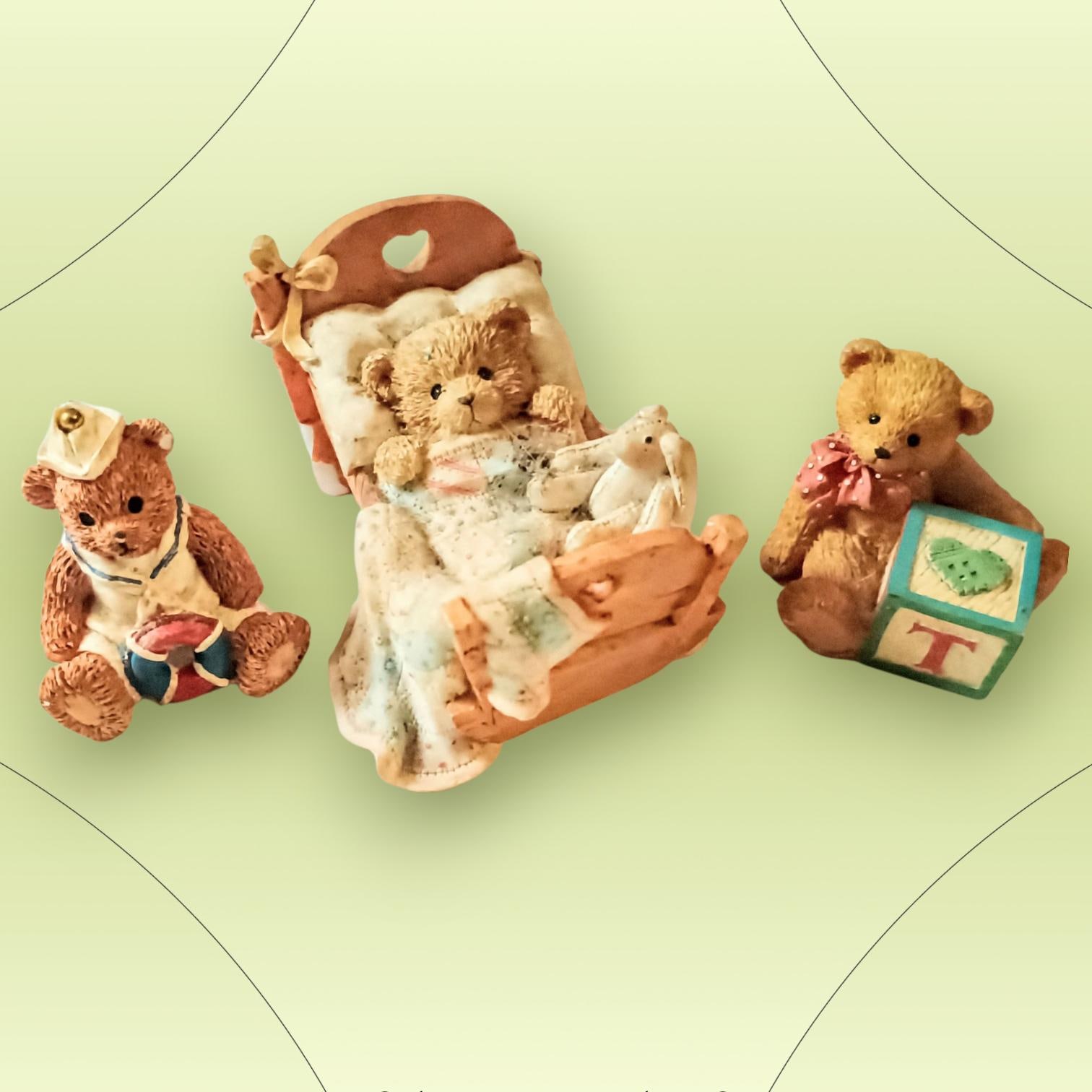 Cherished Teddies Figurines - Etsy Canada