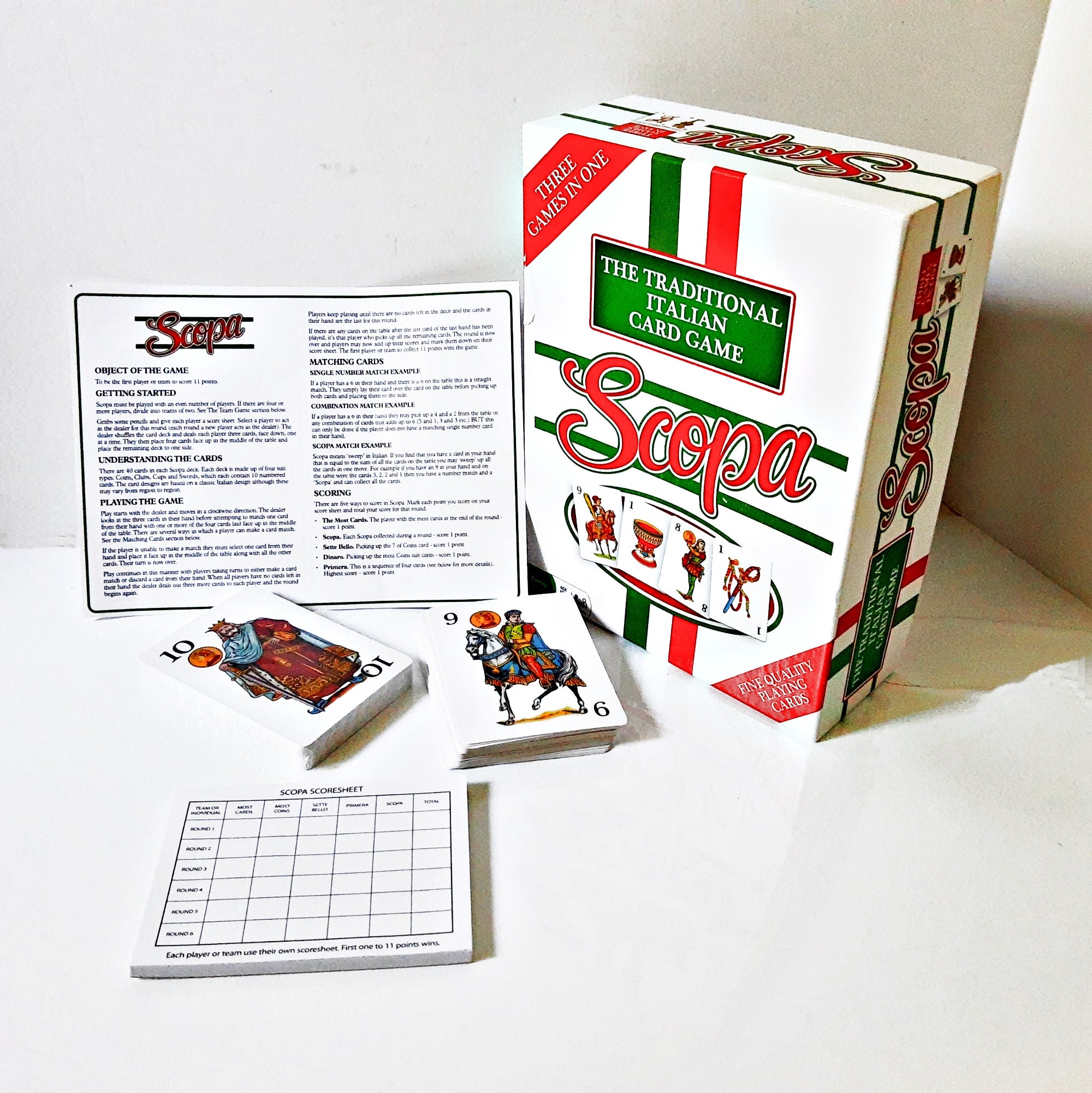 Scopa - The Traditional Italian Card Game 