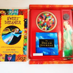 Sweet Dreamer Kit by Lori Reid, Dream Catcher and Journal, guide book for young dreamers interpret dreams
