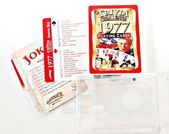 Flickback 1980 Trivia Playing Cards – 2-in-1 Trivia Game & Regular Card Deck - View #2