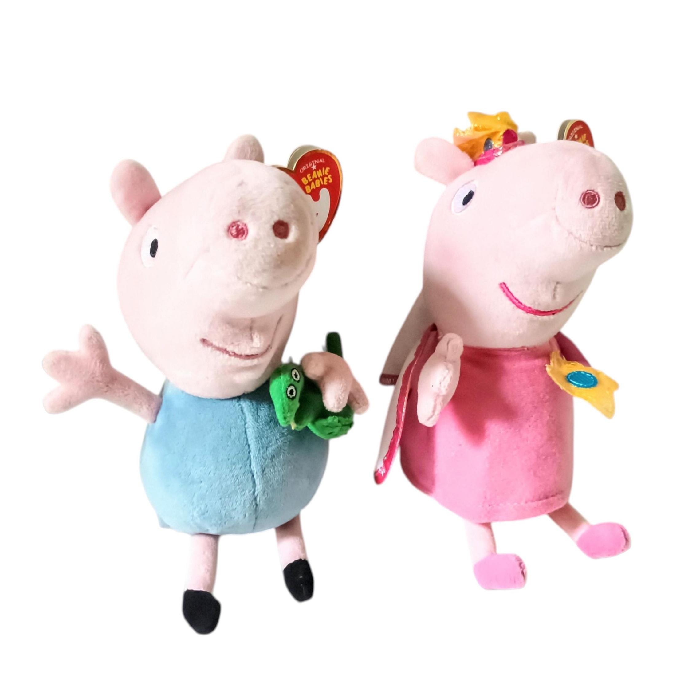 Peppa Pig Peluche Robe A Pois H 20 Cm à Prix