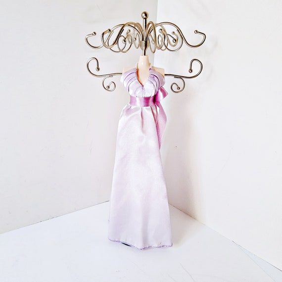 10H Pink Evening Dress Mannequin Jewelry Stand DA617S