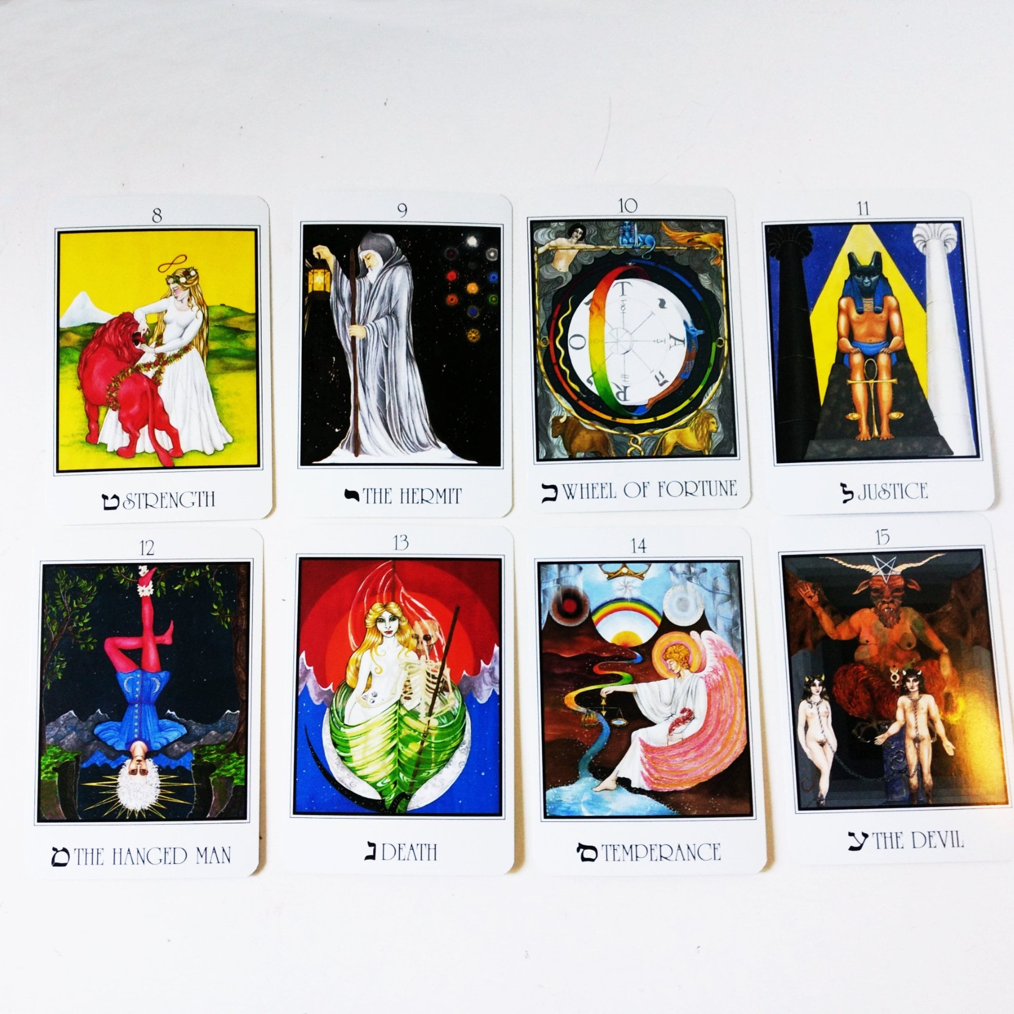 The Servants of the Light Tarot Deck by Deloris Ashcroft Etsy