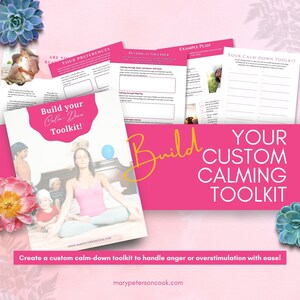 Calm Down Choices | Coping Skills | Self Regulation | Calming Strategies | Nervous System Regulation | Anger Management For Moms | Mindful