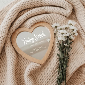 Simple Neutral Pregnancy Announcement Template Digital Baby Announcement Social Media Gender Reveal Instant Editable Pregnancy Template