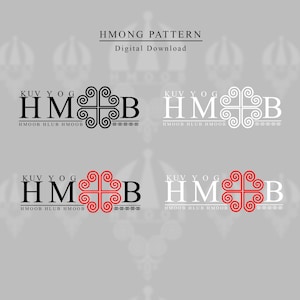 Hmong Design: Digital Pattern Files for DIY Crafts (PNG & JPG)