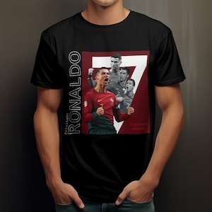 Ronalo Fußball T-Shirt Design: PNG Digital Download