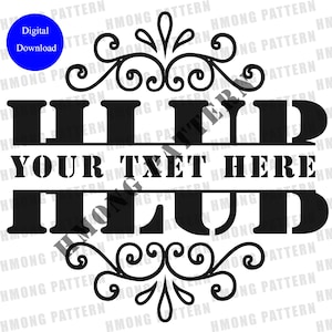 Hmong Pattern Design: Digital PNG Files for DIY Crafts (Commercial Use Allowed)