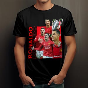 Ronalo Fußball T-Shirt Design: Streetwear PNG Digital Download