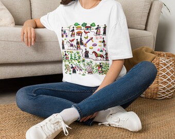 Hmong Story T-Shirt | Retro Graphic Tee, Cultural Heritage Apparel