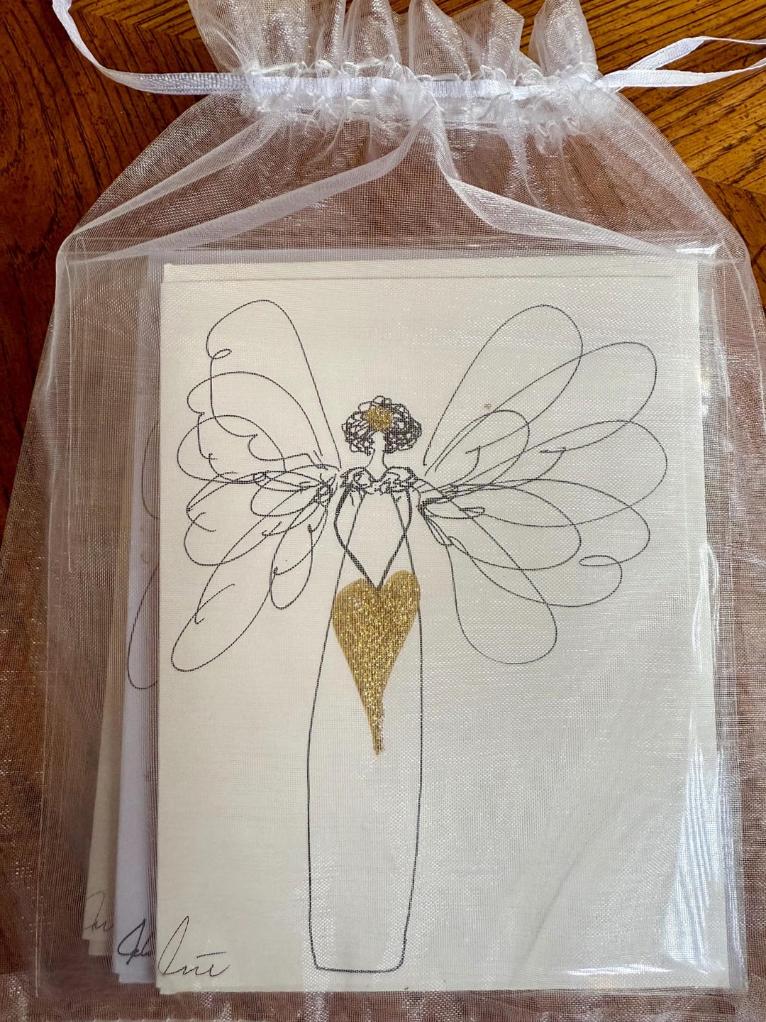Set of 4 Angel Cards - Etsy