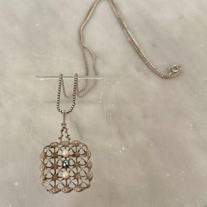 Necklace Karl Laine  Finland 925 Sterling Silver 70s Mid Century Modernist Silver Scandinavian Necklace