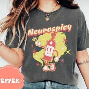 ADHD Shirt Anxiety Shirt ADHD Gifts Neurodivergent TShirt Funny ADHD T Shirt Funny Mental Health Shirt Neurospicy T-Shirt Autism Shirt