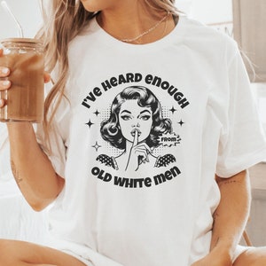 Women's Rights T Shirt Reproductive Rights Shirt Pro Choice Equality Feminist Shirt Middle Finger Tshirt Political Shirts Ruth Vote RBG Tee