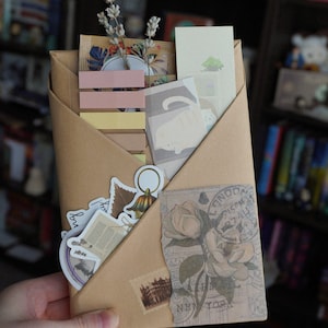Blind Date With a Book Gift Box, Cozy Reading Self Care Package with Candle, Tea and Reader Accessories
