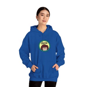 Daria Hoodie - 90s Cartoon Graphic Hoodie, Retro Grunge Sweatshirt, Gift for Daria Fans, Unisex MTV Nostalgia Pullover