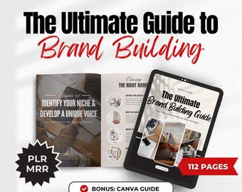 Building Personal Brand Guide | Done For You Ultimate Guide, Branding dfy Digital Product, Personal Brand eBook, Brand Strategy Coaching