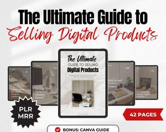Selling Digital Products PLR MRR Guide Master Resell Rights | Passive Income, Digital Marketing, Digital Product Ideas for Online Business