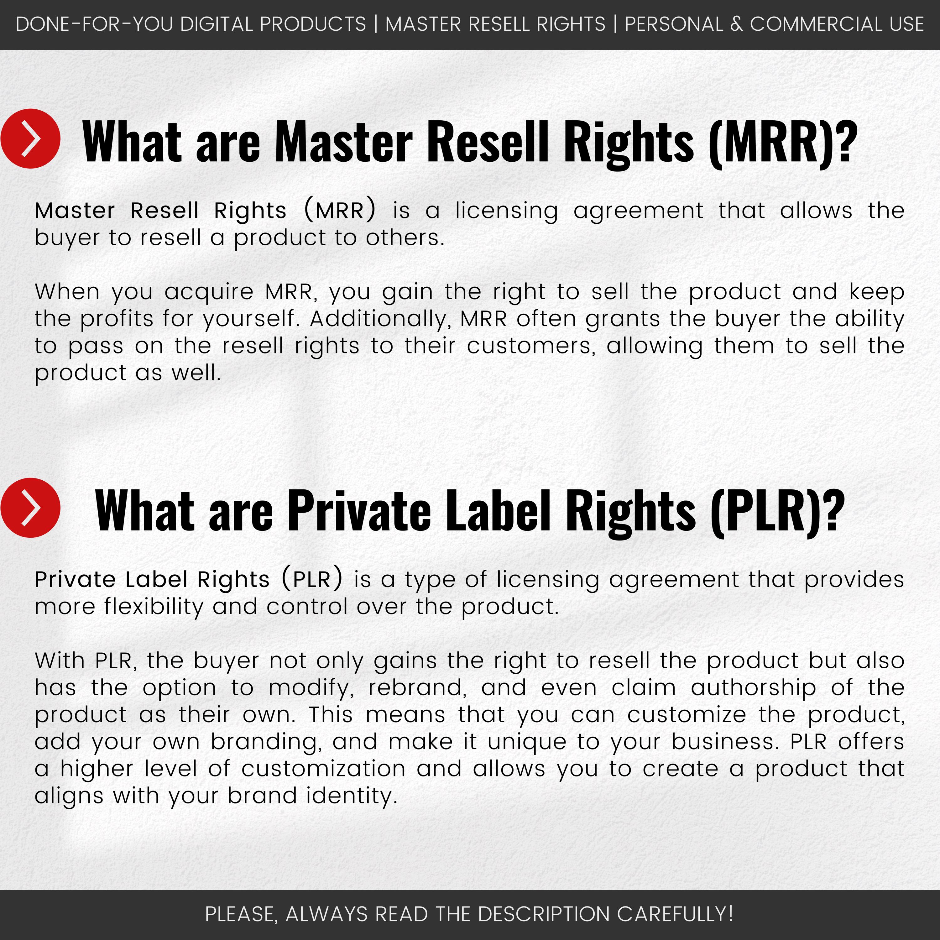 PREMIUM Digital Marketing MRR Bundle Master Resell Rights Digital ...