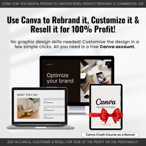 Building Personal Brand Template Kit, Branding Bundle DFY Brand Building PLR MRR Guide Brand Strategy, Marketing Proposal, Brand Guidelines bild 7