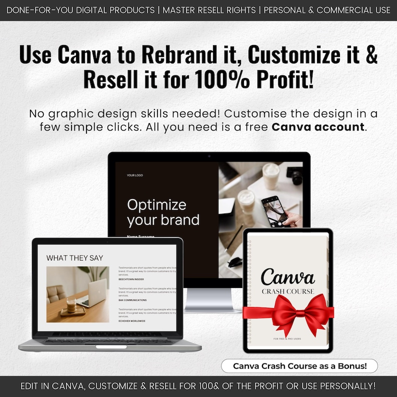 Building Personal Brand Template Kit, Branding Bundle DFY Brand Building PLR MRR Guide Brand Strategy, Marketing Proposal, Brand Guidelines bild 7