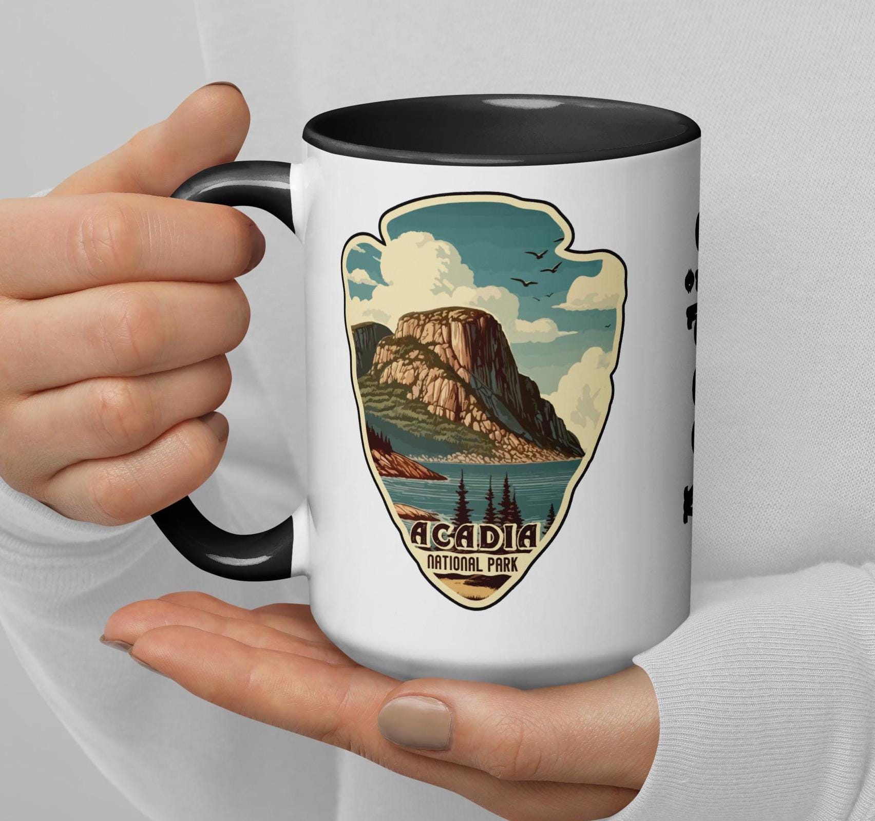 Acadia National Park Coffee Mug: Scenic US National Parks Design