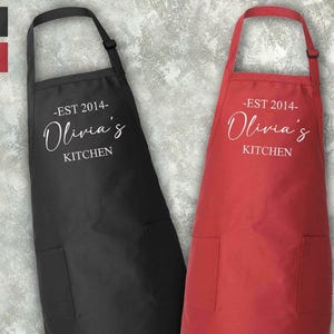 Personalized Embroidered Apron,Custom Embroidered Apron,Custom Embroidered Apron,Women Gift,Baking Apron,Chef,Baking Gift,Mothers Day Gifts