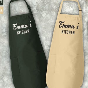 Custom Embroidered Apron,Custom Embroidered Apron for Women,Personalized Embroidered Apron,Personalized Apron, Baking Apron,Chef,Baking Gift