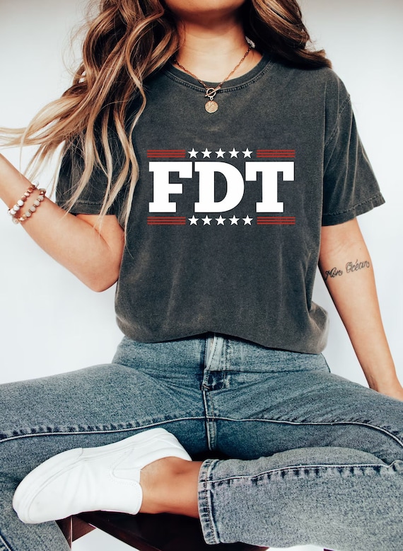 F Trump T-Shirt, Anti-Trump Shirt, Anti Maga Shirt, President Election 2024 Shirt, Vote for Harris,FDT Funny Political T-shirt,Democrat Gift