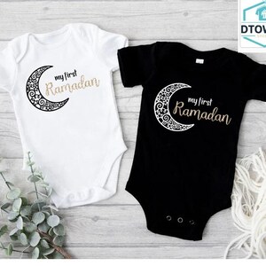 My First Ramadan Baby Bodysuit,Toddler Ramadan Baby Shirt,1st Ramadan Kids Shirt, Islamic Eid Gift, Muslim Baby Outfit,Ramadan Gift for Baby
