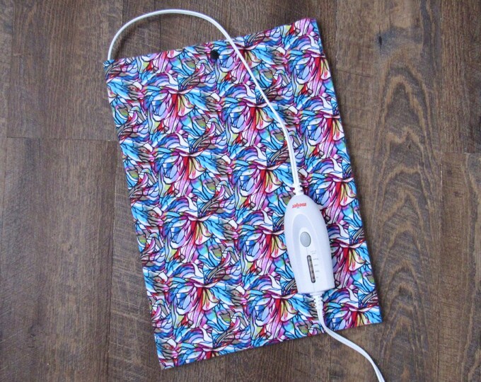 Electric Heating Pad Replacement Cover. Stained Glass Design. Etsy