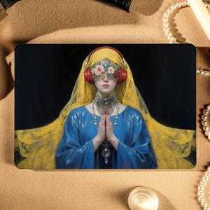 Divine Girl MacBook Case, Protective Laptop Case Cover for 2025 Macbook Air 15&quot; 13&quot;, Apple Laptop Sleeves, Pro 14&quot; Pro 16&quot; Case