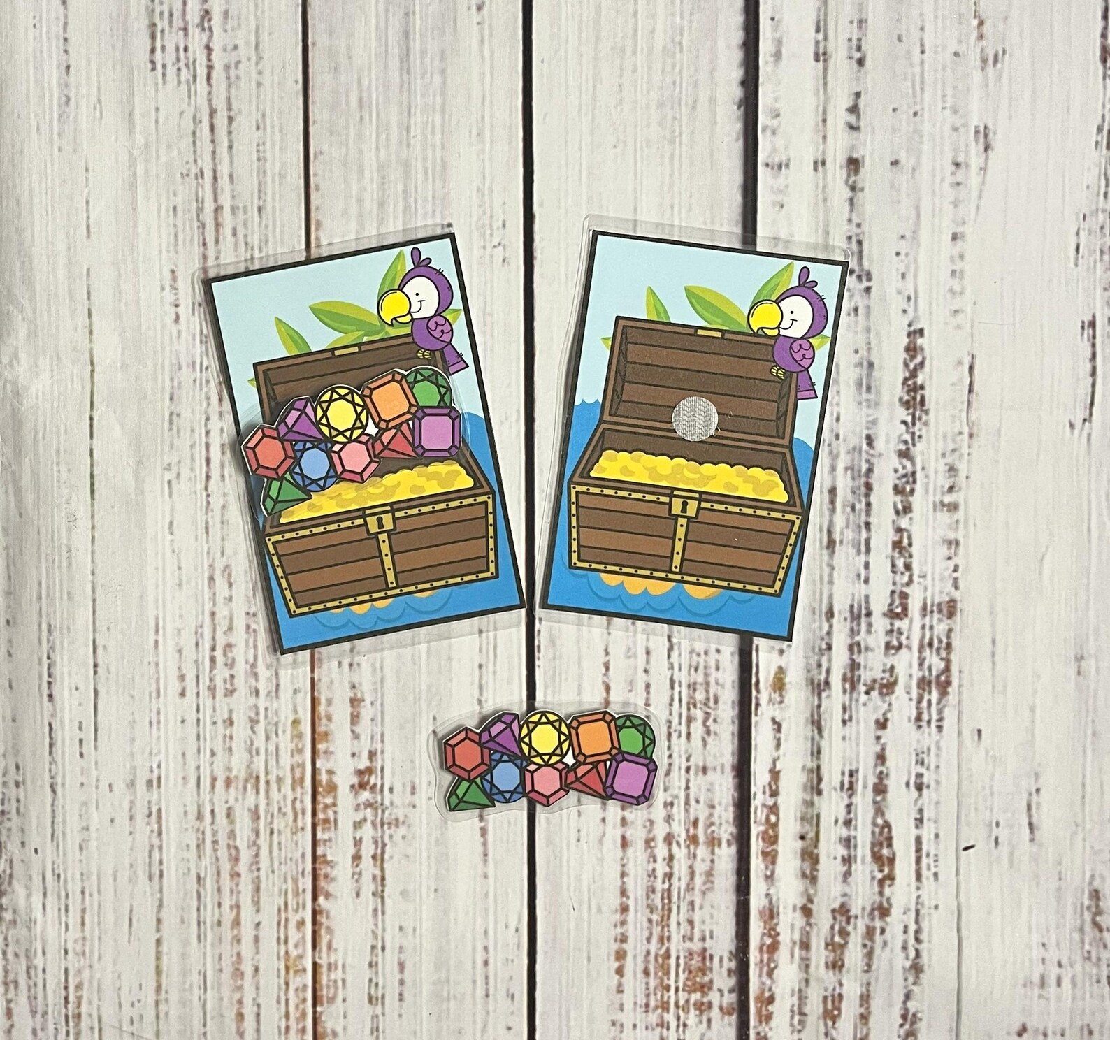 Treasure Hunt! Errorless Learning File Folder Game Pre-k Visual ...
