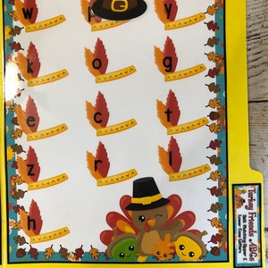 Teacher Made Alphabet Letter Matching File Folder Games Literacy Center ...