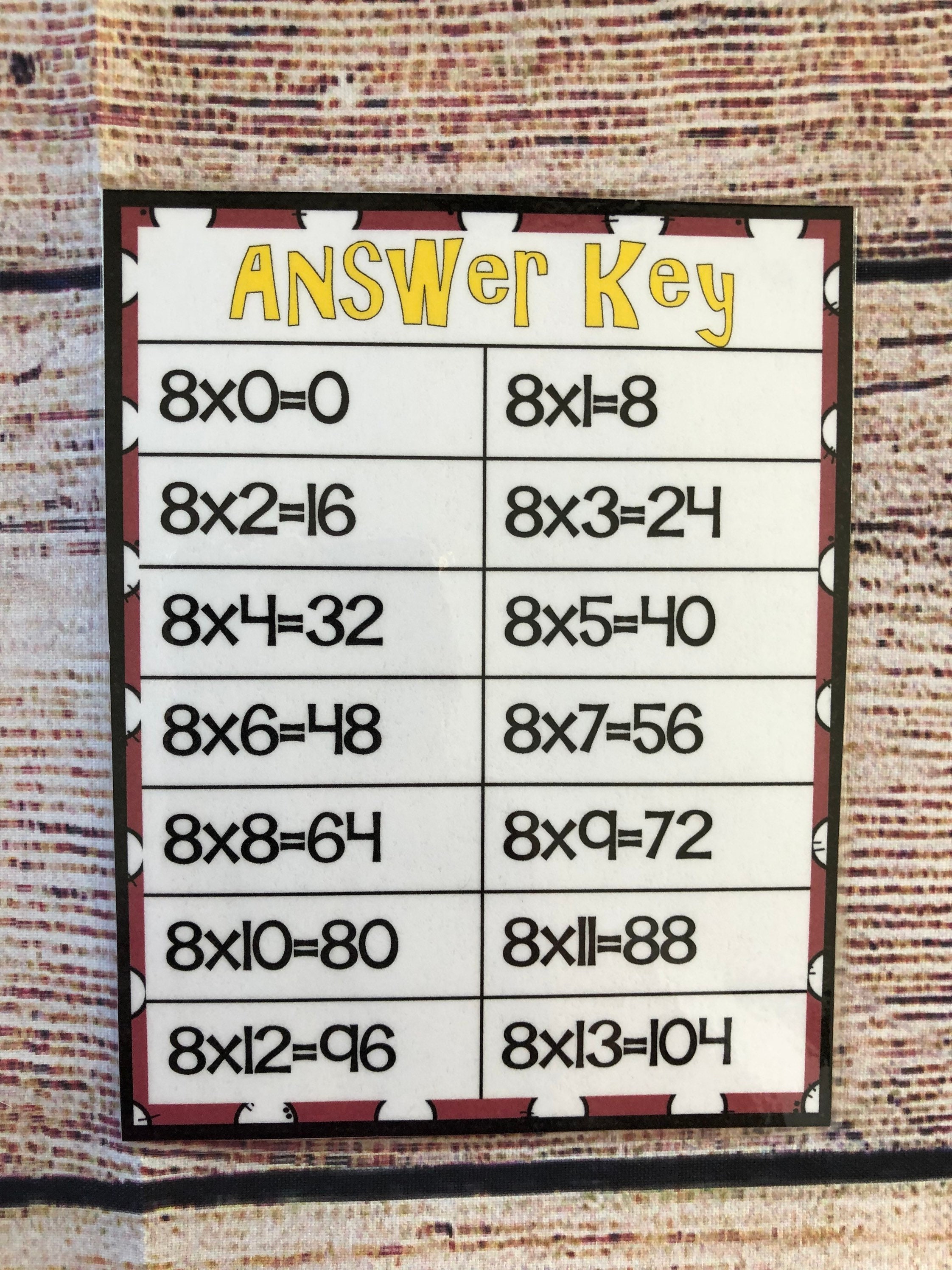 Movie Night Math Worksheet Movie Night Multiplication Math File Folder Game Center Teacher ...