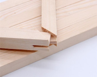 Solid Wood Stretching Bar for Canvas Framing, DIY Art Supplies