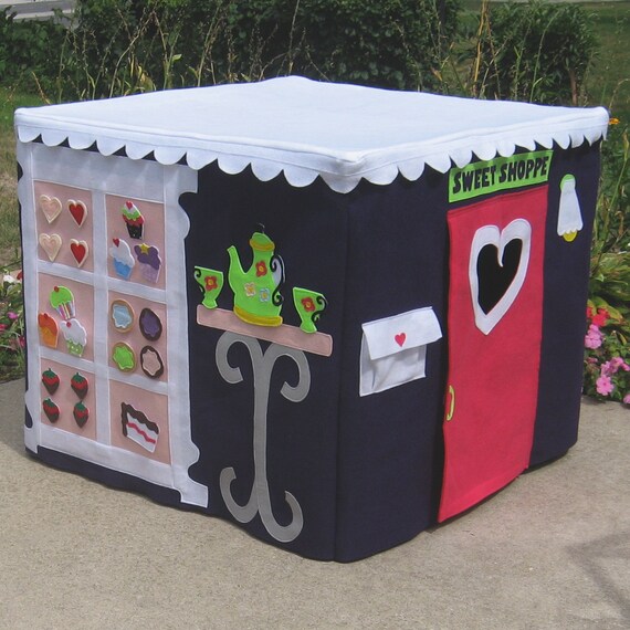 Kids Cupcake Bakery Card Table Playhouse Cover