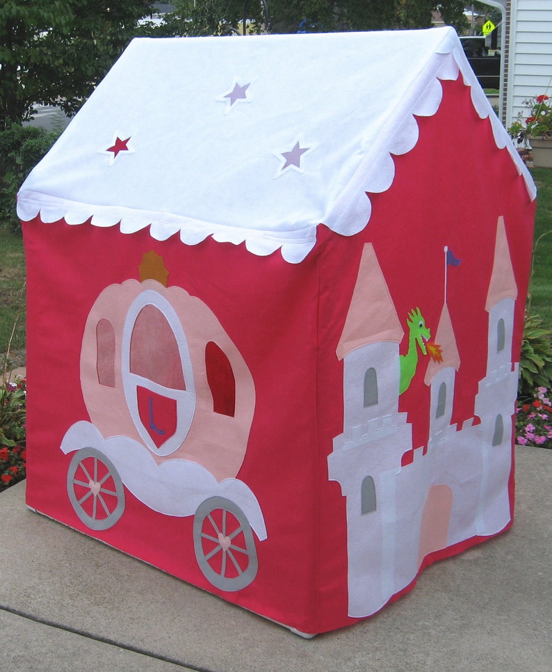Fabric Playhouse Indoor Playhouse Large Kids Playhouse Etsy